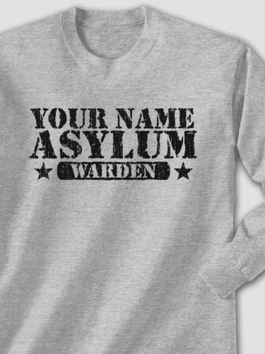 Asylum Warden : Printed Long Sleeves