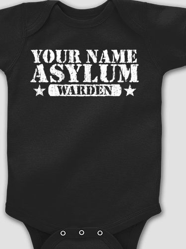 Asylum Warden : Printed Baby Bodysuits