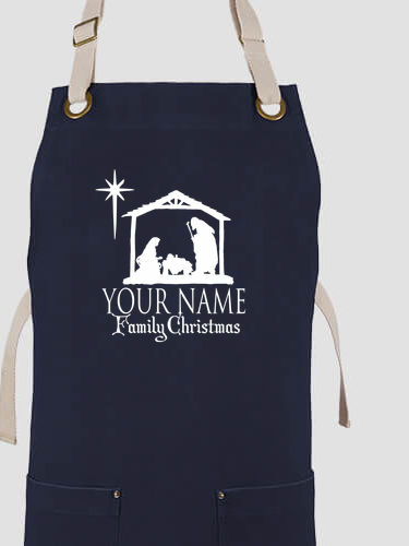 Nativity : Printed Canvas Work Aprons