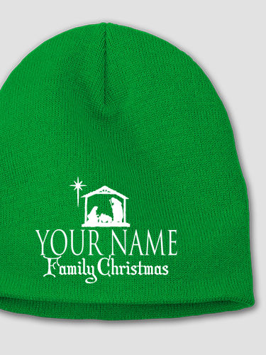 Nativity : Embroidered Beanies