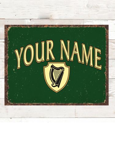 Irish Harp : Tin Signs