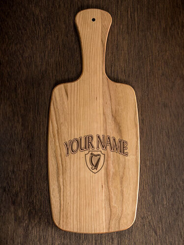 Irish Harp : Cheese Boards - Engraved