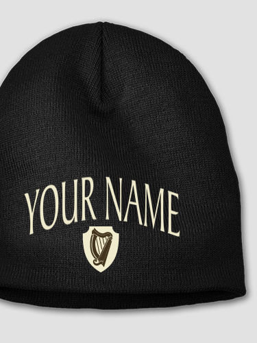 Irish Harp : Embroidered Beanies