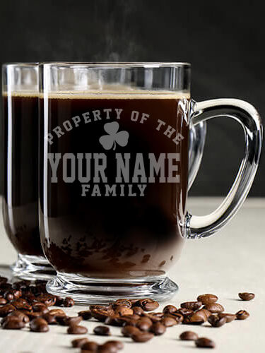 Property of Irish : Coffee Mugs - Engraved