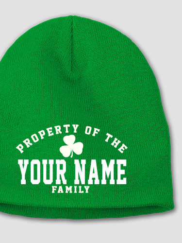 Property of Irish : Embroidered Beanies