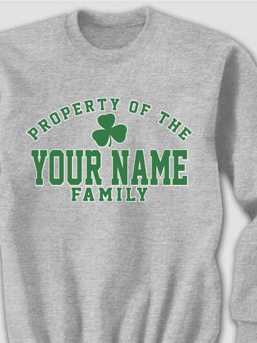 Property of Irish : Printed Sweatshirts