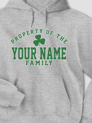 Property of Irish : Printed Hoodies