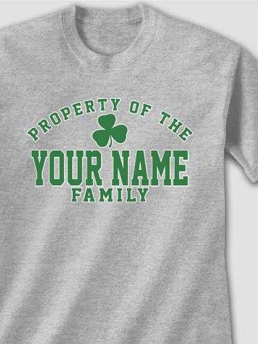 Property of Irish : Printed T-Shirts