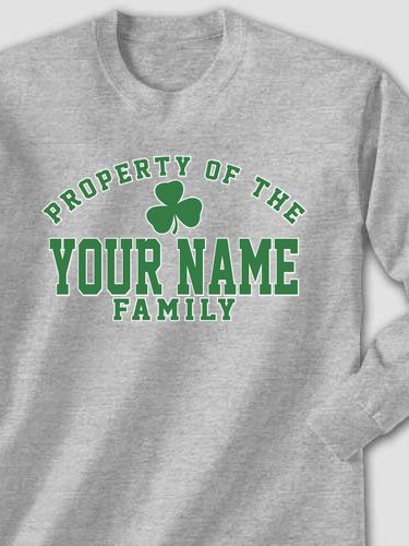 Property of Irish : Printed Long Sleeves