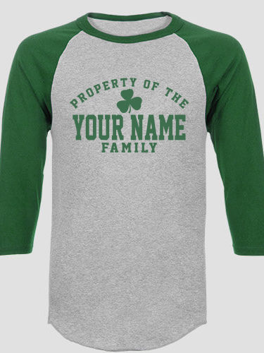 Property of Irish : Printed Raglan Shirts