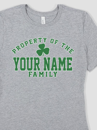 Property of Irish : Premium Ladies T-Shirts