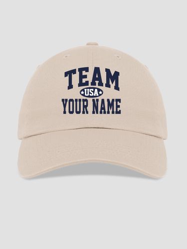 Team USA : Embroidered Baseball Hats