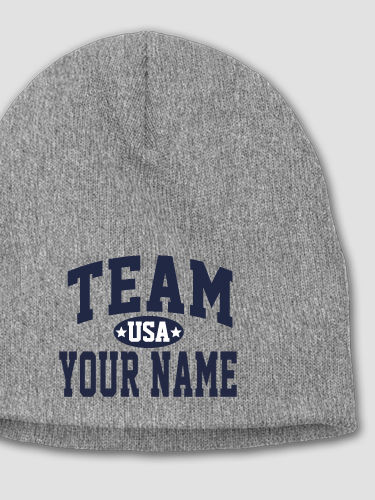 Team USA : Embroidered Beanies
