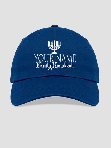 Hanukkah : Embroidered Baseball Hats