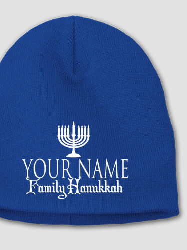Hanukkah : Embroidered Beanies