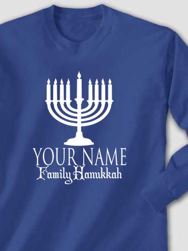 Hanukkah : Printed Long Sleeves