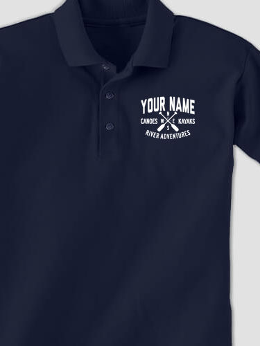 River Adventures : Embroidered Polo Shirts