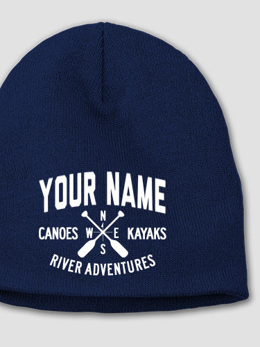 River Adventures : Embroidered Beanies