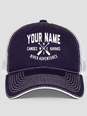 River Adventures : Embroidered Trucker Hats