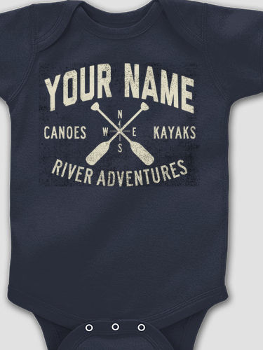 River Adventures : Printed Baby Bodysuits