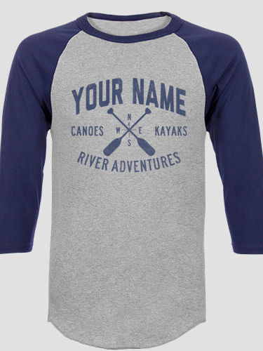 River Adventures : Printed Raglan Shirts