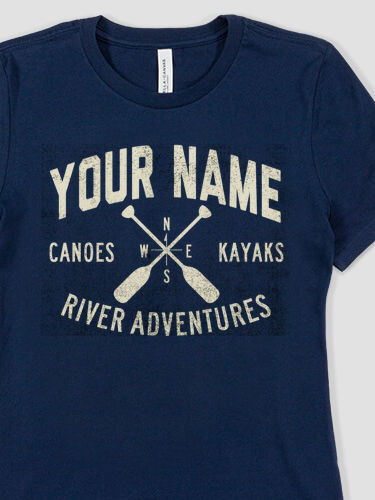 River Adventures : Premium Ladies T-Shirts