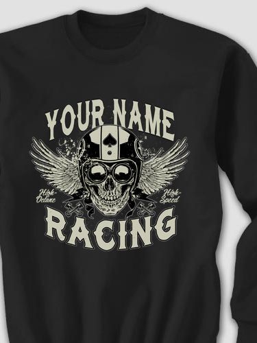 Racing Skull : Printed Sweatshirts