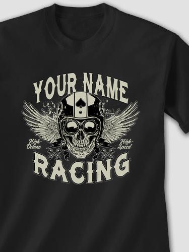 Racing Skull : Printed T-Shirts