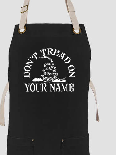 Don't Tread : Printed Canvas Work Aprons
