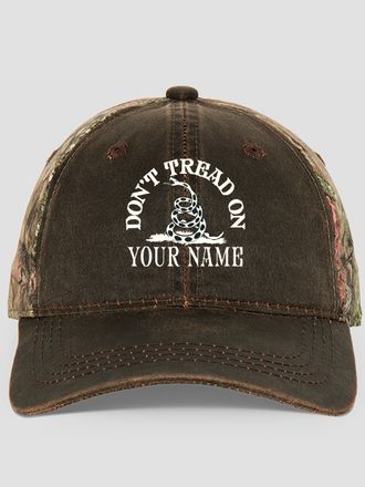Don't Tread : Embroidered 2-Tone Camo Hats