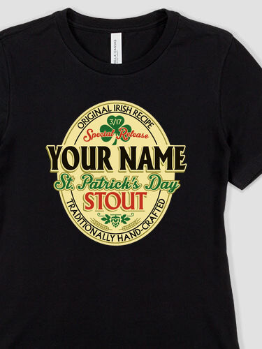 St. Patrick's Day Stout : Premium Ladies T-Shirts