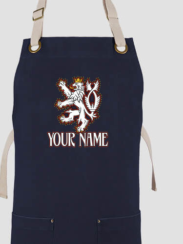 Czech Lion : Printed Canvas Work Aprons