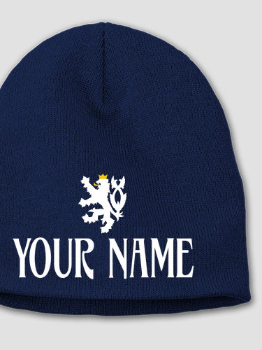 Czech Lion : Embroidered Beanies