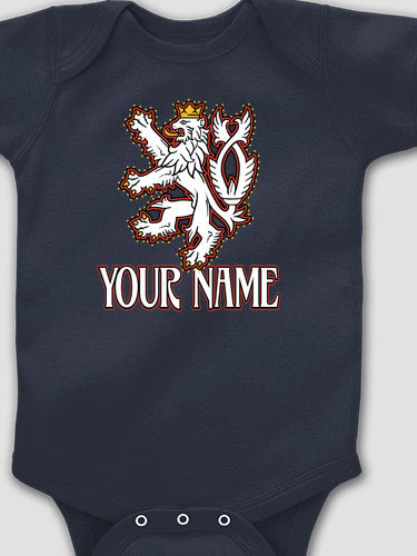 Czech Lion : Printed Baby Bodysuits