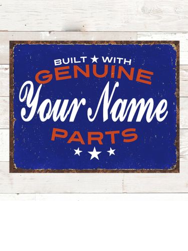 Genuine Parts : Tin Signs