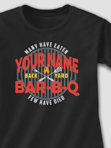 Few Have Died BBQ : Adult Ladies Fitted T-Shirt