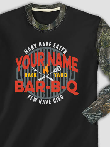 Few Have Died BBQ : Printed 2-Tone Camo Long Sleeves