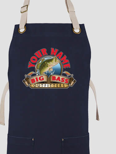 Big Bass Outfitters : Printed Canvas Work Aprons