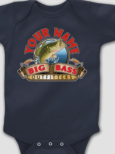 Big Bass Outfitters : Printed Baby Bodysuits