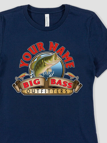 Big Bass Outfitters : Premium Ladies T-Shirts
