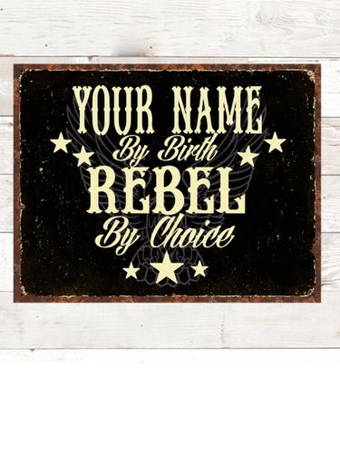 Rebel : Tin Signs