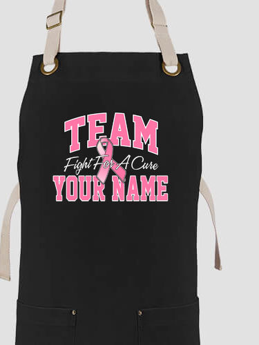 Team Pink : Printed Canvas Work Aprons
