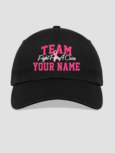 Team Pink : Embroidered Baseball Hats