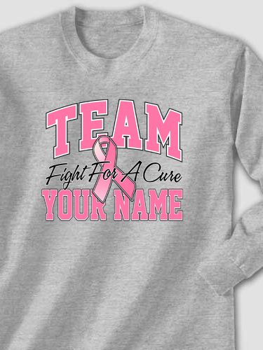 Team Pink : Printed Long Sleeves