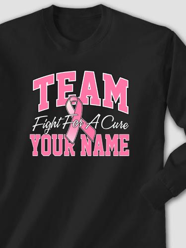 Team Pink : Printed Long Sleeves