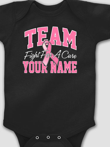 Team Pink : Printed Baby Bodysuits