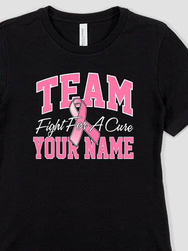 Team Pink : Premium Ladies T-Shirts