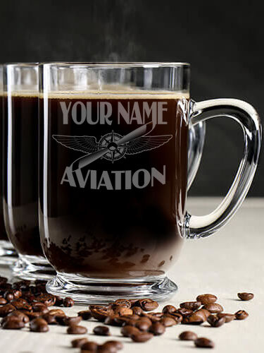 Aviation : Coffee Mugs - Engraved