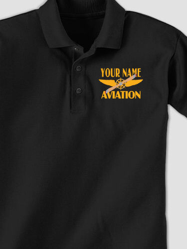 Aviation : Embroidered Polo Shirts