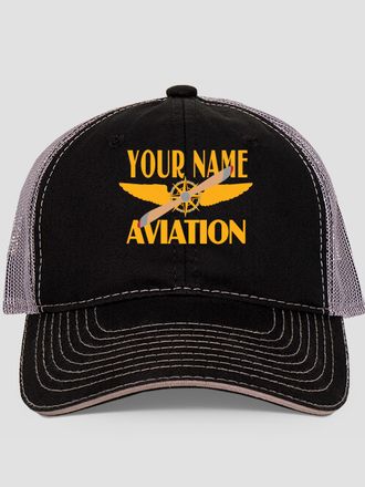 Aviation : Embroidered Trucker Hats